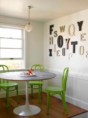 Decorar con letras