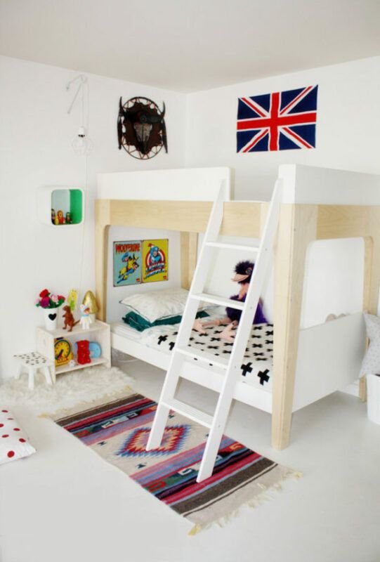 dormitorio infantil compartido