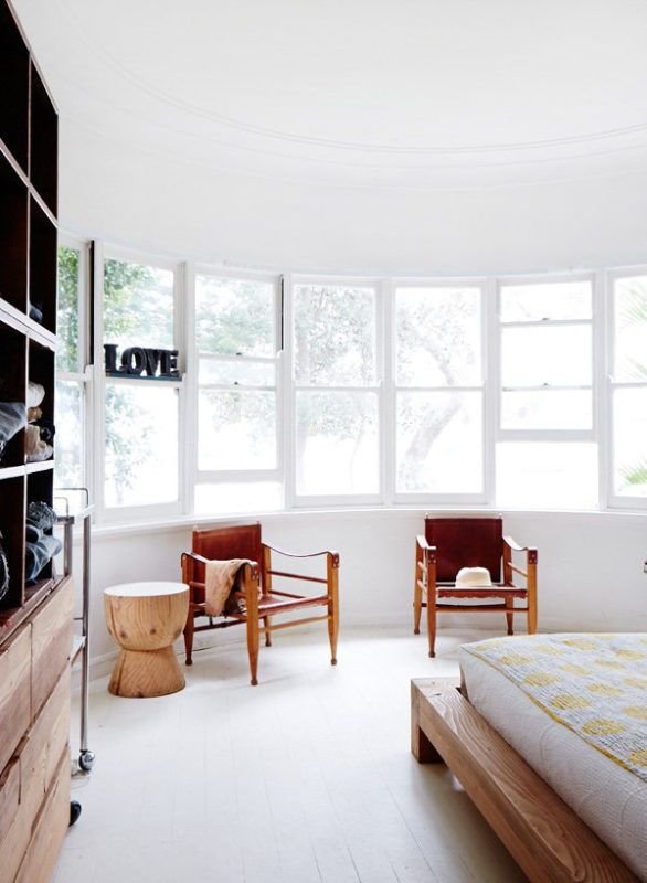 Un dormitorio natural