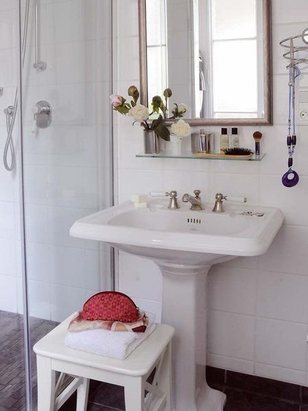 Baños en blanco