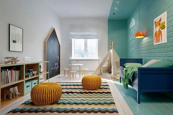 Decorar paredes de un dormitorio infantil