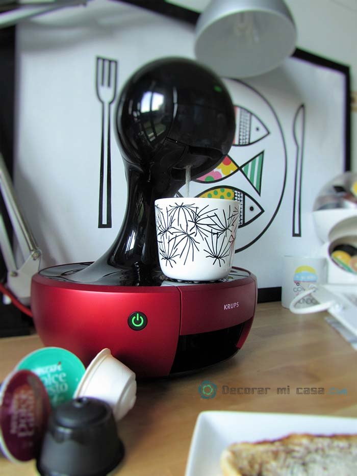 Haciendo café con Dolce Gusto