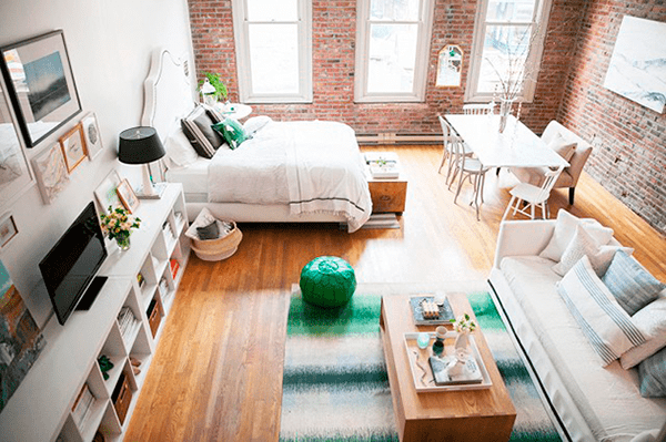 Loft con greenery