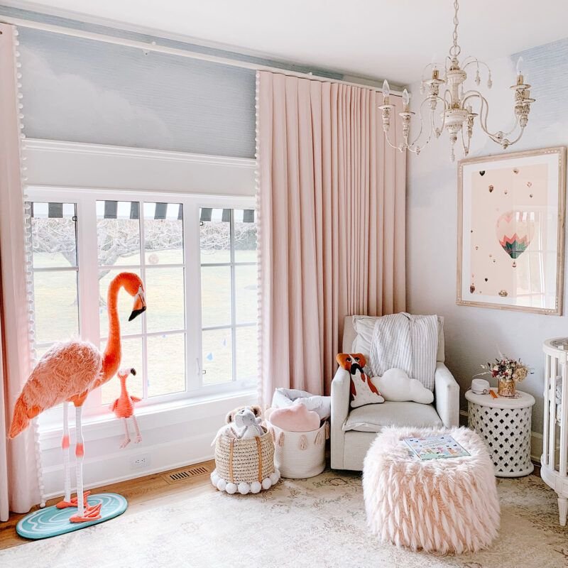 Dormitorio infantil en la casa de Jillian Harris