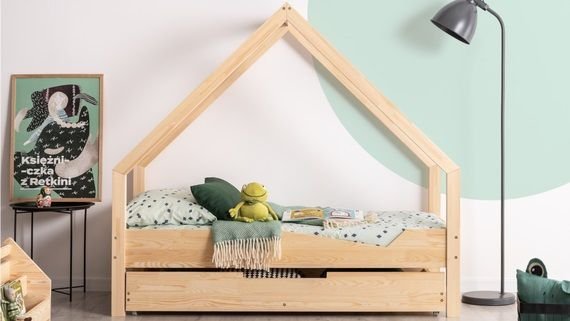 Cama doble para dormitorio infantil