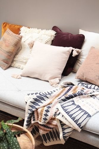 Decorar con cojines