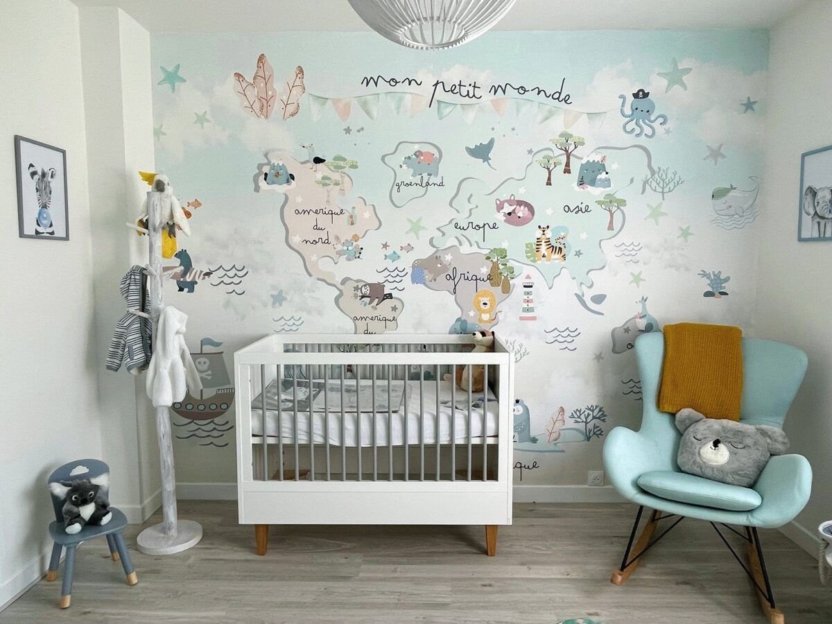 Murales infantiles para decorar dormitorios