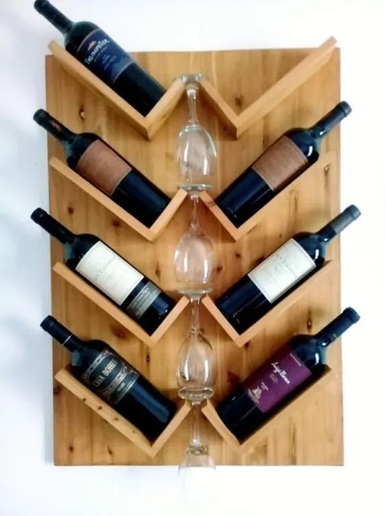 Estantería para copas de vino