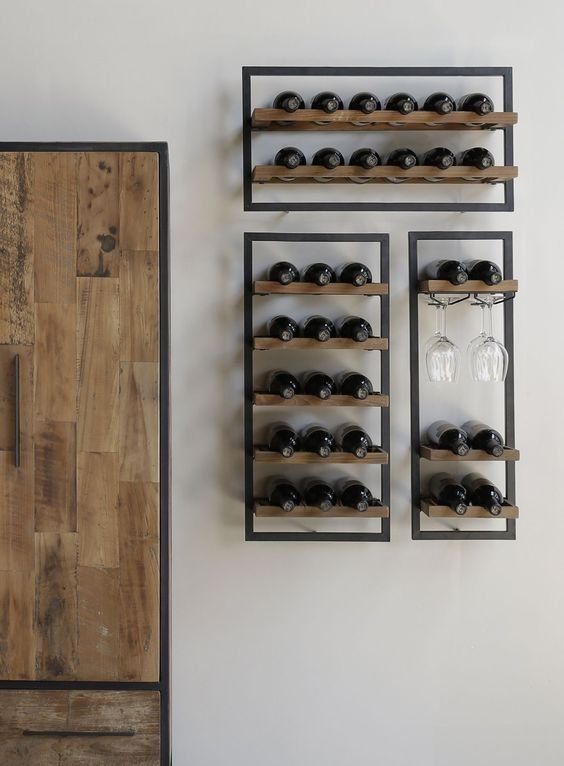 Ideas para colocar el vino en casa