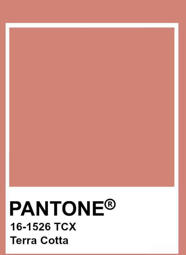 Color terracota Pantone