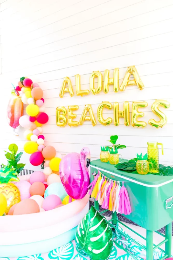 Cómo decorar con globos