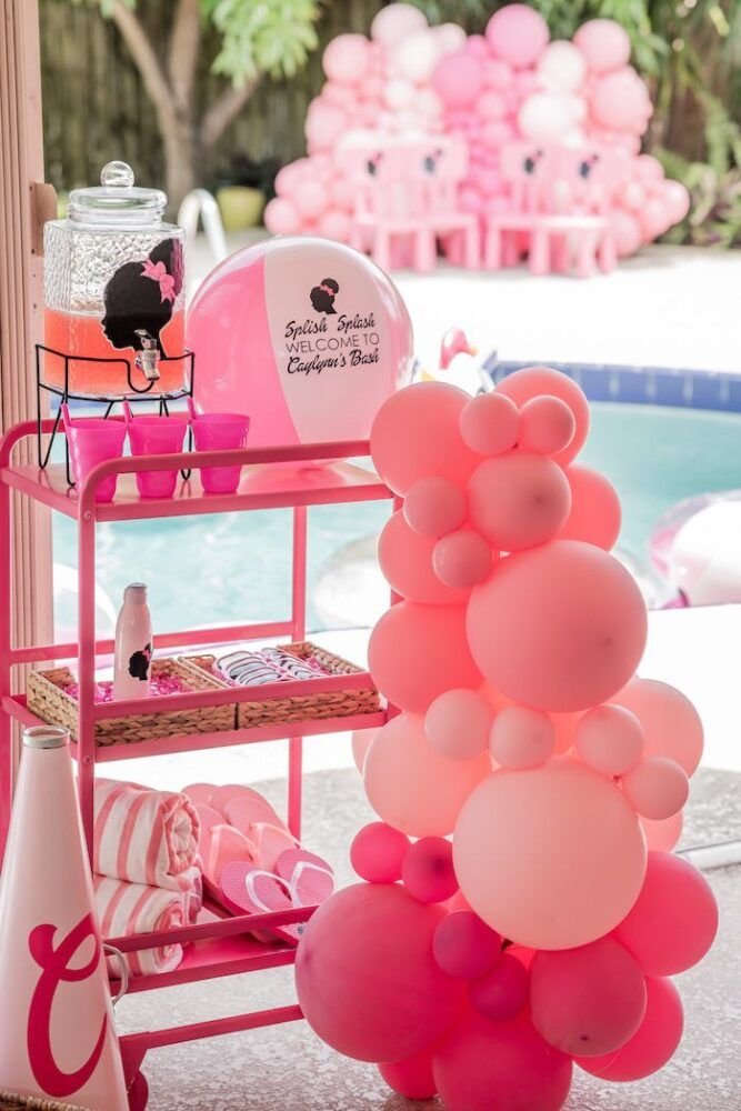Kit para fiesta en la piscina