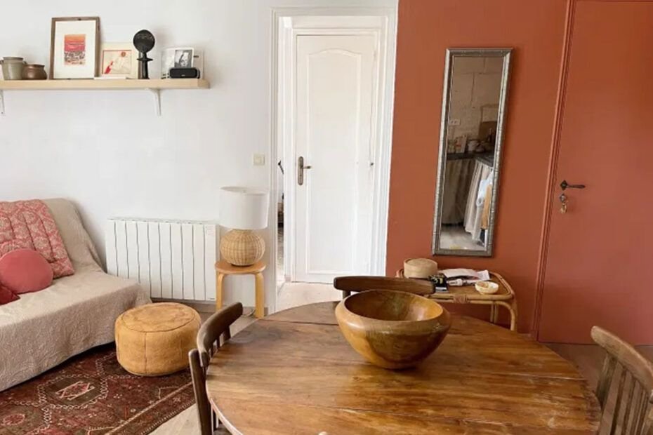 Color terracota pared