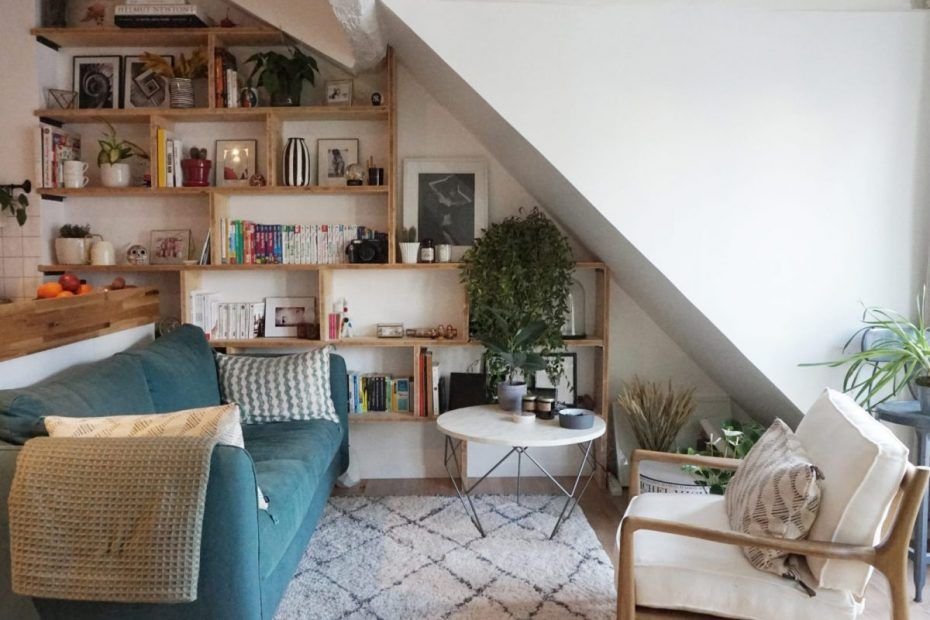 Aprovechar el espacio en un apartamento de 55m²