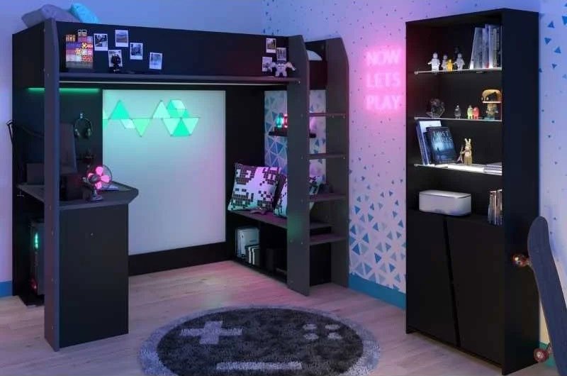 Habitación juvenil gamer