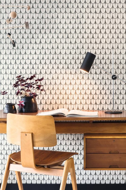 Papel pintado retro