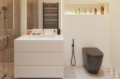 Hornacinas en el baño: el complemento perfecto para una decoración minimalista