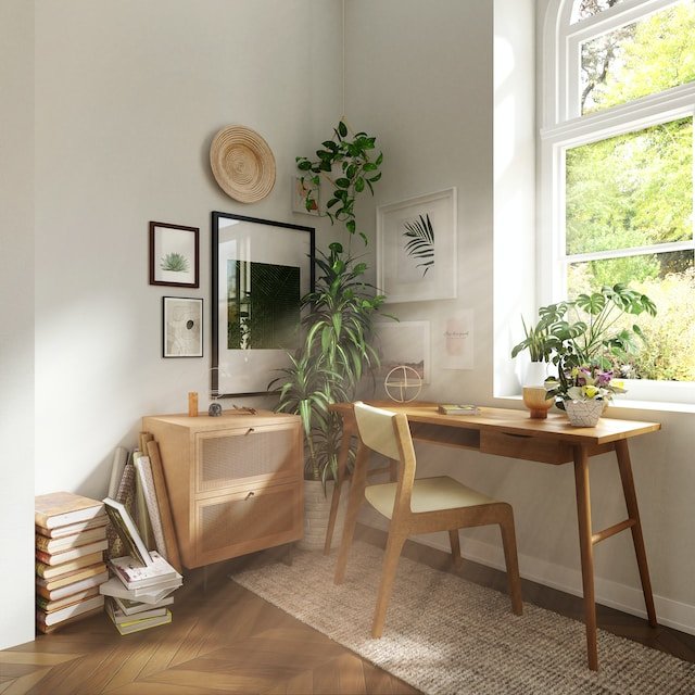 decoracion con fibras naturales
