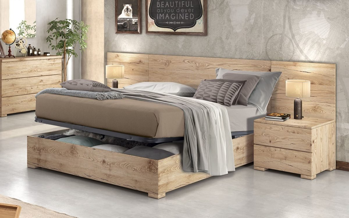 cama de madera