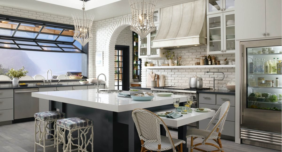 decorar una cocina moderna con inoxidables