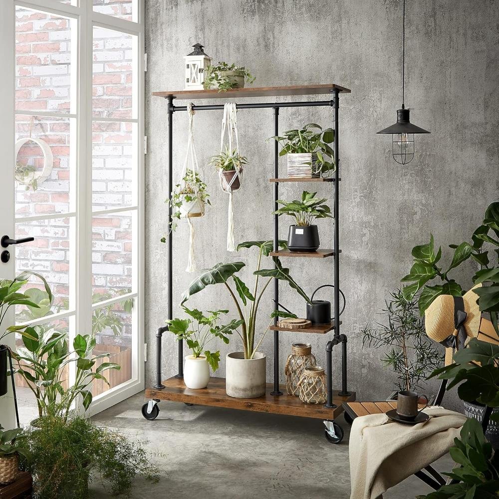 decorar con burros para colgar ropa